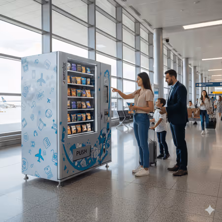 Transportation hub vending deployment