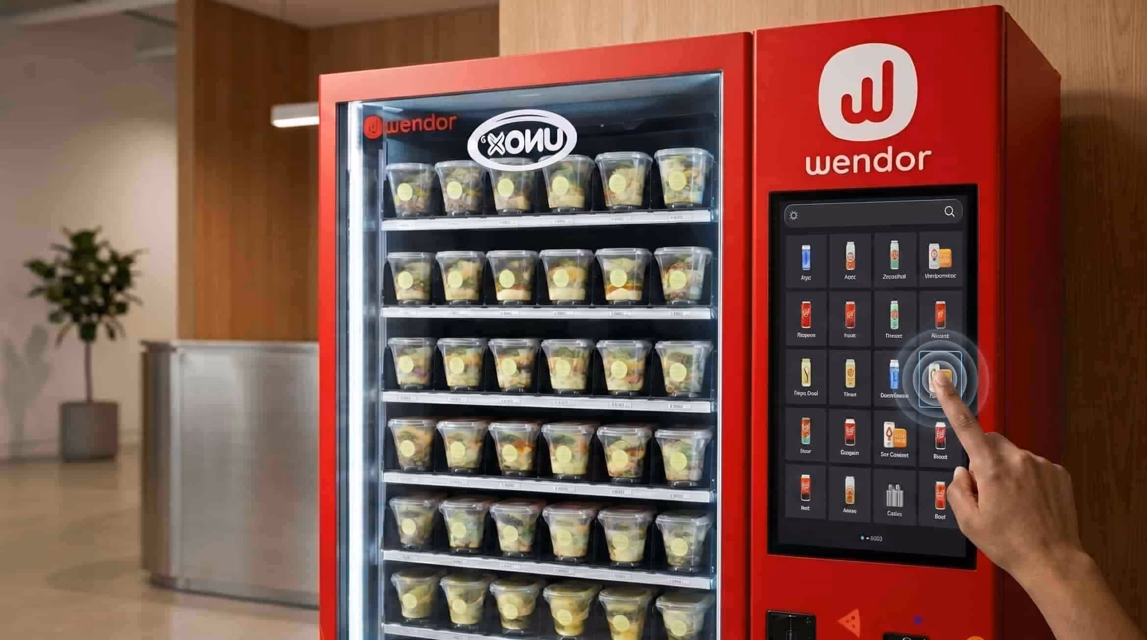 Smart vending machine interface for Canada